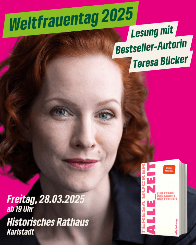 Lesung mit Teresa Bücker zum Weltfrauentag 2025