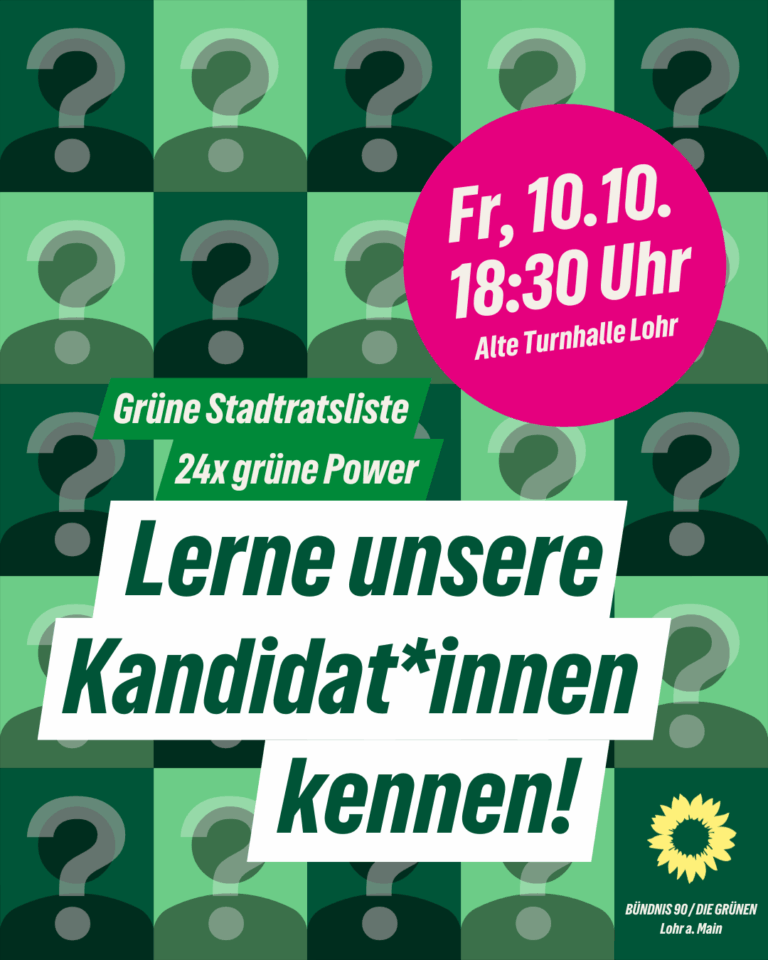 Nominierung der Lohrer Liste für die Stadtratswahl
