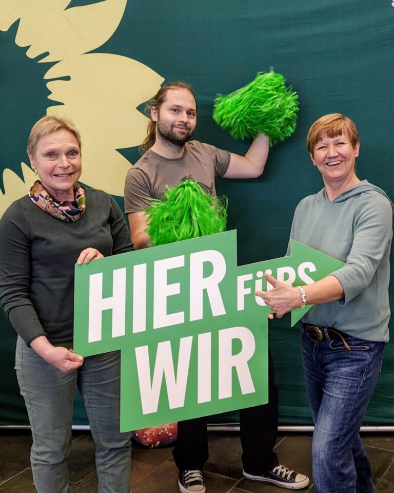 Lohrer Grüße vom Bayerischen Landesparteitag der Grünen in Erlangen