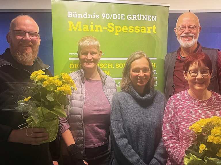 Vorstandsneuwahl bei Bündnis 90/Die Grünen in Marktheidenfeld