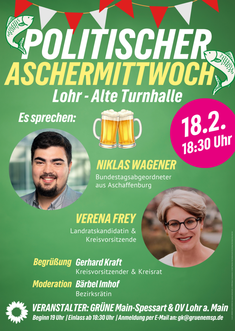 Einladung zum politischen Aschermittwoch
