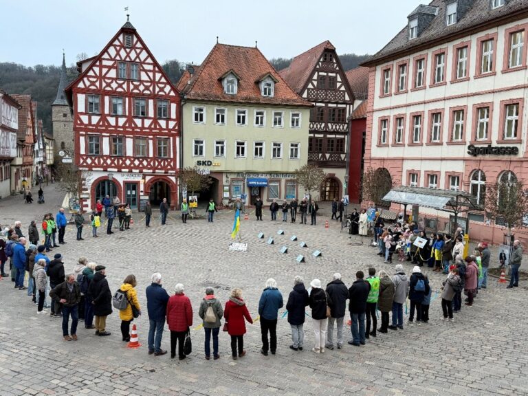 4. Jahrestag des Angriffskriegs auf die Ukraine