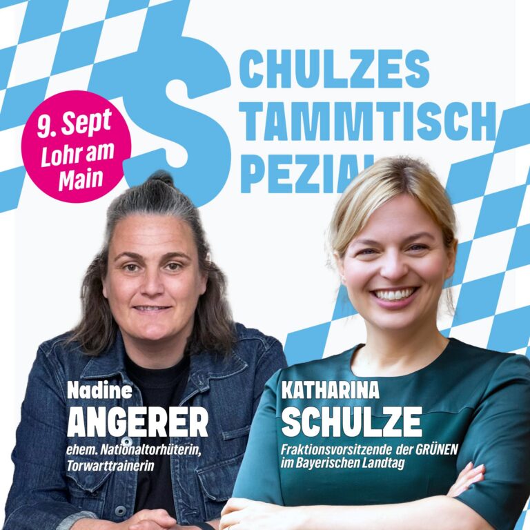 Katharina Schulze und Nadine Angerer
